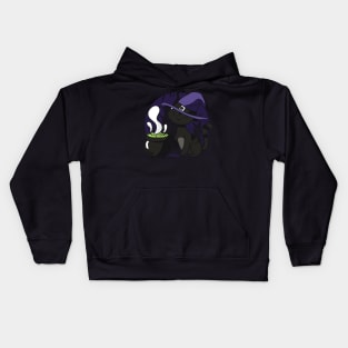 Sweet cats witch Kids Hoodie